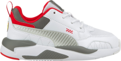 Кроссовки Puma Scuderia Ferrari x X-Ray 2 AC Little Kid White Smoked Pearl, белый