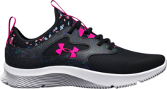 Кроссовки Under Armour Infinity 2.0 AL Printed PS Black Pink Punk, черный