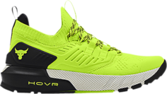 Кроссовки Under Armour Project Rock 3 GS High-Vis Yellow Black, желтый