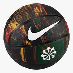 Баскетбольный мяч Nike Everyday Playground Next Nature 8P, черный/мультиколор