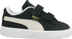 Кроссовки Puma Suede Classic 21 AC Infant Black White, черный