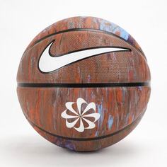 Баскетбольный мяч Nike Everyday Playground Next Nature 8P, коричневый/мультиколор