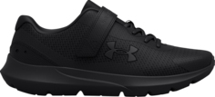 Кроссовки Under Armour Surge 3 PS AC Triple Black, черный