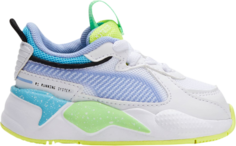 Кроссовки Puma RS-X Infant Airbrush - Elektro Green, синий