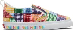 Кеды Vans Classic Slip-On Toddler Pride, разноцветный