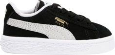 Кроссовки Puma Suede Classic 21 Infant Black White, черный