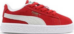 Кроссовки Puma Suede Classic 21 Infant High Risk Red, красный