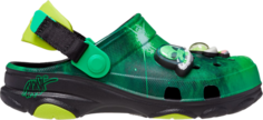 Кроссовки Ron English x All-Terrain Clog Toddler Area 54 - Green Galaxy, зеленый Crocs