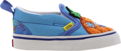 Кеды Vans SpongeBob SquarePants x Slip-On Velcro Toddler 124 Conch Street, синий