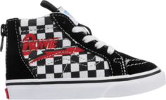 Кеды Vans David Bowie x Sk8-Hi Zip Toddler Bowie, зеленый