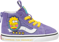Кеды Vans The Simpsons x Sk8-Hi Zip TD Lisa 4 Prez, фиолетовый