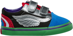 Кеды Vans Marvel x Old Skool Velcro Toddler Avengers, разноцветный