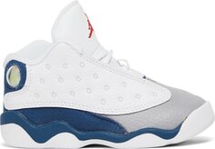 Кроссовки Air Jordan 13 Retro TD French Blue, белый