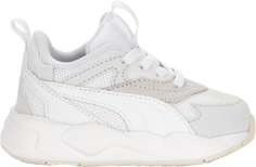 Кроссовки Puma RS-X Efekt Premium Infant White Feather Grey, белый