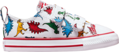 Кроссовки Converse Chuck Taylor All Star Low Easy-On TD Dinosaurs, белый