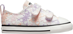 Кроссовки Converse Chuck Taylor All Star Easy-On Low TD Butterfly Embroidery - Pale Amethyst, белый
