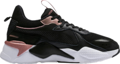 Кроссовки Puma RS-X Trophy - Rose Gold, черный