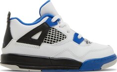 Кроссовки Air Jordan 4 Retro TD Motorsports, белый