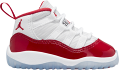 Кроссовки Air Jordan 11 Retro TD Cherry, белый