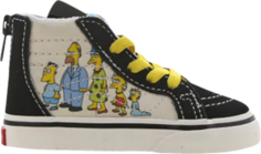 Кеды Vans The Simpsons x Sk8-Hi Zip TD Simpsons Family 1987-2020, белый