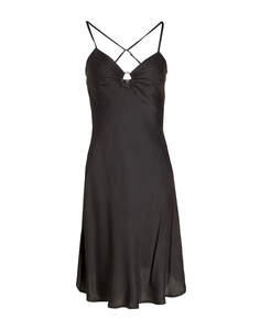 Мини-платье из вискозы 8 by YOOX, черный