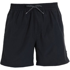 Шорты для плавания Vans Primary Solid Elastic Boardshort, черный