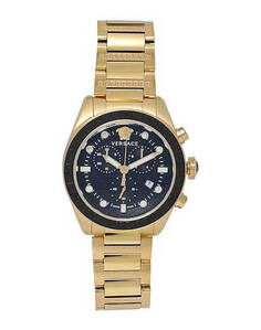 Наручные часы Versace Greca Dome Chrono, золотой