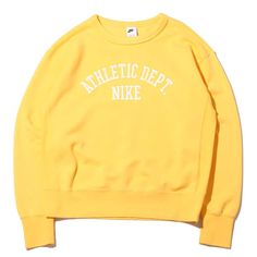 Свитшот Nike Sportswear Trend Fleece, желтый/белый