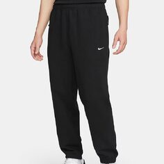 Спортивные брюки Nike Solo Swoosh Men&apos;s French Terry, черный