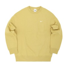 Свитшот Nike Solo Swoosh Men&apos;s Fleece Crew, желтый