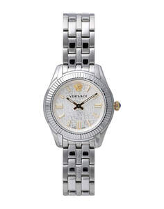 Часы наручные Versace Greca Time Lady, серебристый