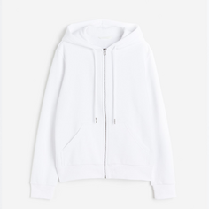 Толстовка H&amp;M Hooded, белый H&M