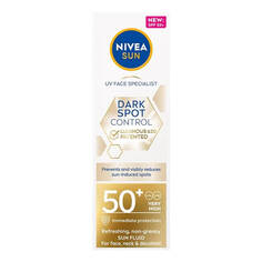 Солнцезащитный крем для лица Nivea Sun Spot Control Luminous 630 SPF50+ ,40 мл