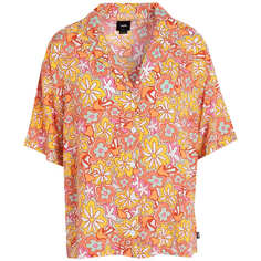 Рубашка Vans Resort Floral Ss Woven, оранжевый