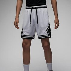 Шорты Nike Air Jordan Dri-FIT Sport Men&apos;s Diamond, белый/черный