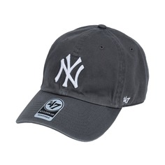 Бейсболка &apos;47 Brand Cappellino Clean Up New York Yankees, серый
