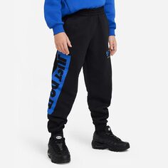 Спортивные брюки Nike Sportswear Icon Fleece Big Kids&apos; Oversized, черный/синий