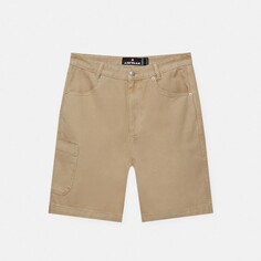 Шорты Pull&amp;Bear Bermuda With Airwalk Pockets, светло-коричневый