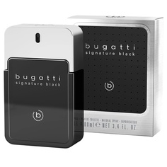 Bugatti Signature Black Men&apos;s Perfume 100ml - Туалетная вода Fresh Woody на все случаи жизни