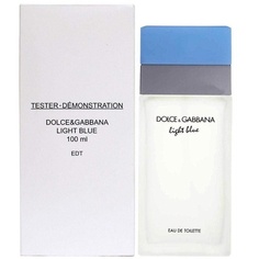 Dolce &amp; Gabbana Туалетная вода-спрей Dolce and Gabbana Light Blue для женщин, 3,3 жидких унции - тестер/обычная коробка