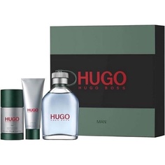 Hugo Boss - Hugo Man 125 мл Edt + дезодорант-стик 75 мл + гель для душа 50 мл - подарочный набор