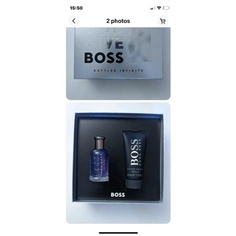 Hugo Boss Bottled Infinite Gift Set EDP 50мл с гелем для душа 100мл