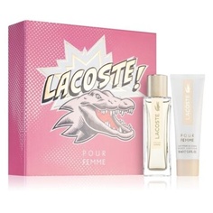 Lacoste pour Femme Eau de Parfum Spray 50 мл с лосьоном для тела 50 мл - НОВИНКА
