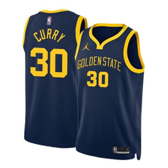 Майка Nike Dri-FIT NBA Golden States Warriors Stephen Curry Statement Edition 2022/23 DO9526-423, синий