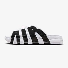 Сланцы Nike Air More Uptempo Slide &apos;White Black Red&apos;, Белый