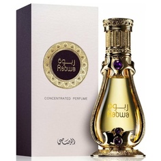 Rasasi Концентрированное парфюмерное масло Rabwa для мужчин и женщин 19 мл - Мягкие древесные ноты и пачули, усиленные бергамотом - Элегантная бутылка