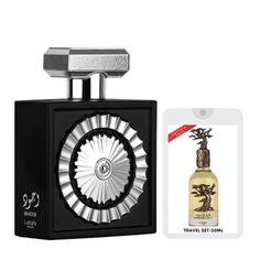Wajood Eau De Parfum 100 мл с новым дорожным набором Eternal Oud Experience 20 мл унисекс от Lattafa Perfumes