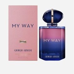 Духи-спрей Giorgio Armani My Way 90 мл многоразового использования, совершенно новые и запечатанные