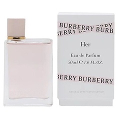 Парфюмерная вода Burberry Her, 50 мл, 1,6 унции, новая в упаковке, ЗАПЕЧАТАННАЯ