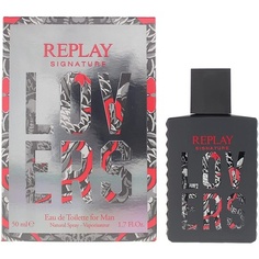 Туалетная вода Replay Signature Lovers For Man, 50 мл